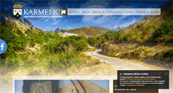 Desktop Screenshot of karmelici.pl